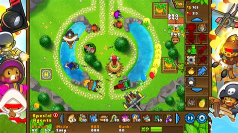 Bloons Tower Defense. Bloons Tower Defense is the original and first Bloons TD game. Build up your defenses against an ever-increasing flow of balloons. Use a variety of units and upgrades to pop all the balloons in sight before they reach the end.